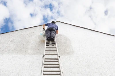 Peinture extérieure à la Chaussée-d'Ivry — façades et ravalement